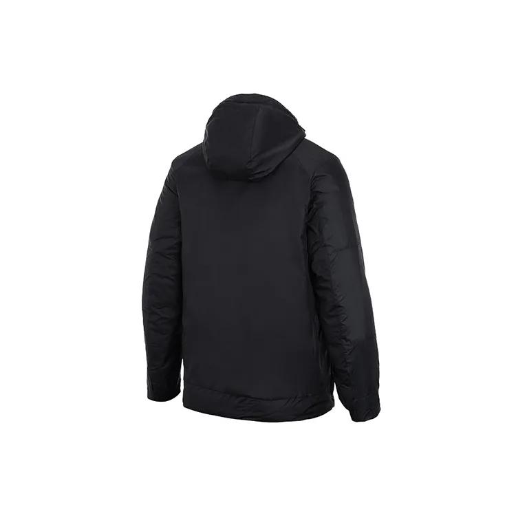 Nike Puffer Jackets Men's Black Hooded Thickened Other (Unisex) Puffer Jackets 861789 010