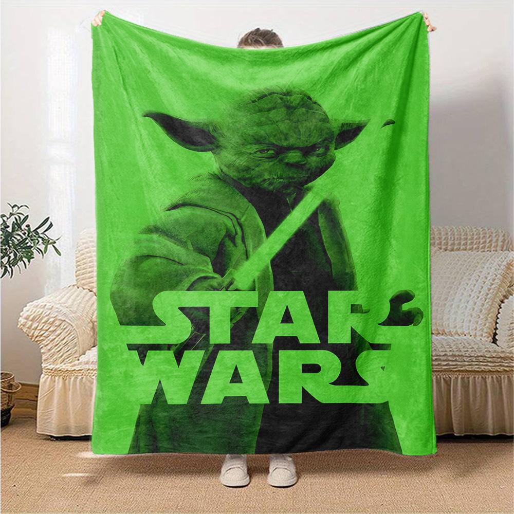 Star Wars Blanket Warmthful Decor Suitable for Seaside Bed Bedding Four Seasons Universal Modern Style Gift for Travel Home Birthdays