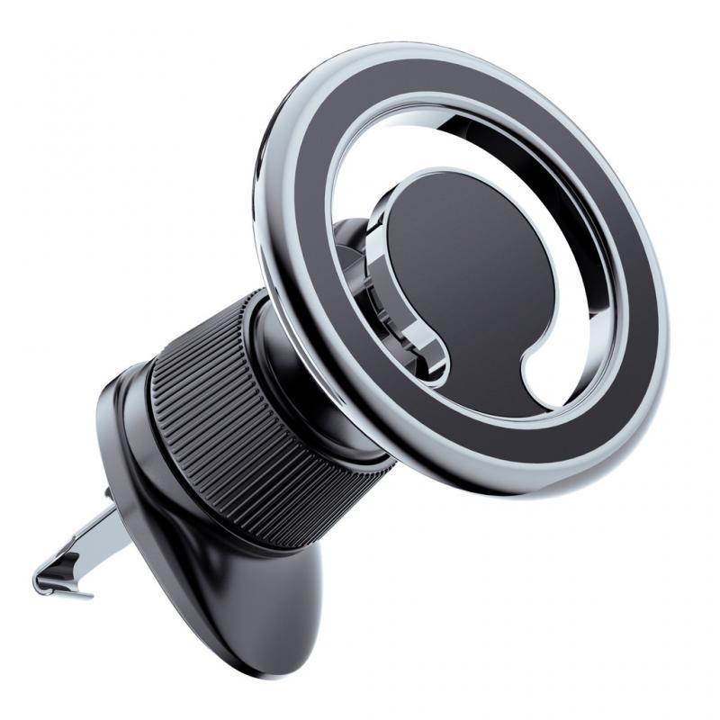 HdooLink Metal Magnetic Car Phone Stand Cell GPS Folding Support For iPhone 15 14 13 12 Max Adjustable Bracket 360° Magnet Mobile Dashboard Holder