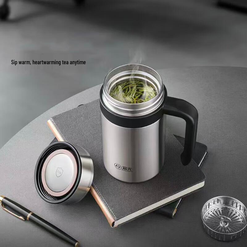 FUGUANG Lingzhi Office Insulated Mug with Handle