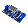 DC 12V 24V Dual MOS LED Digitale Tempo di Ritardo Relè Trigger Ciclo Timer Interruttore di Ritardo Circuito Modulo di Controllo di Temporizzazione FAI DA TE