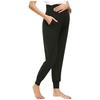 Women's High Elasticity Pregnant Supporting Abdomen Pockets Sports Yoga Pants
