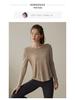 Women's Loose-Fit Long Sleeve Sport Top for Running & Pilates