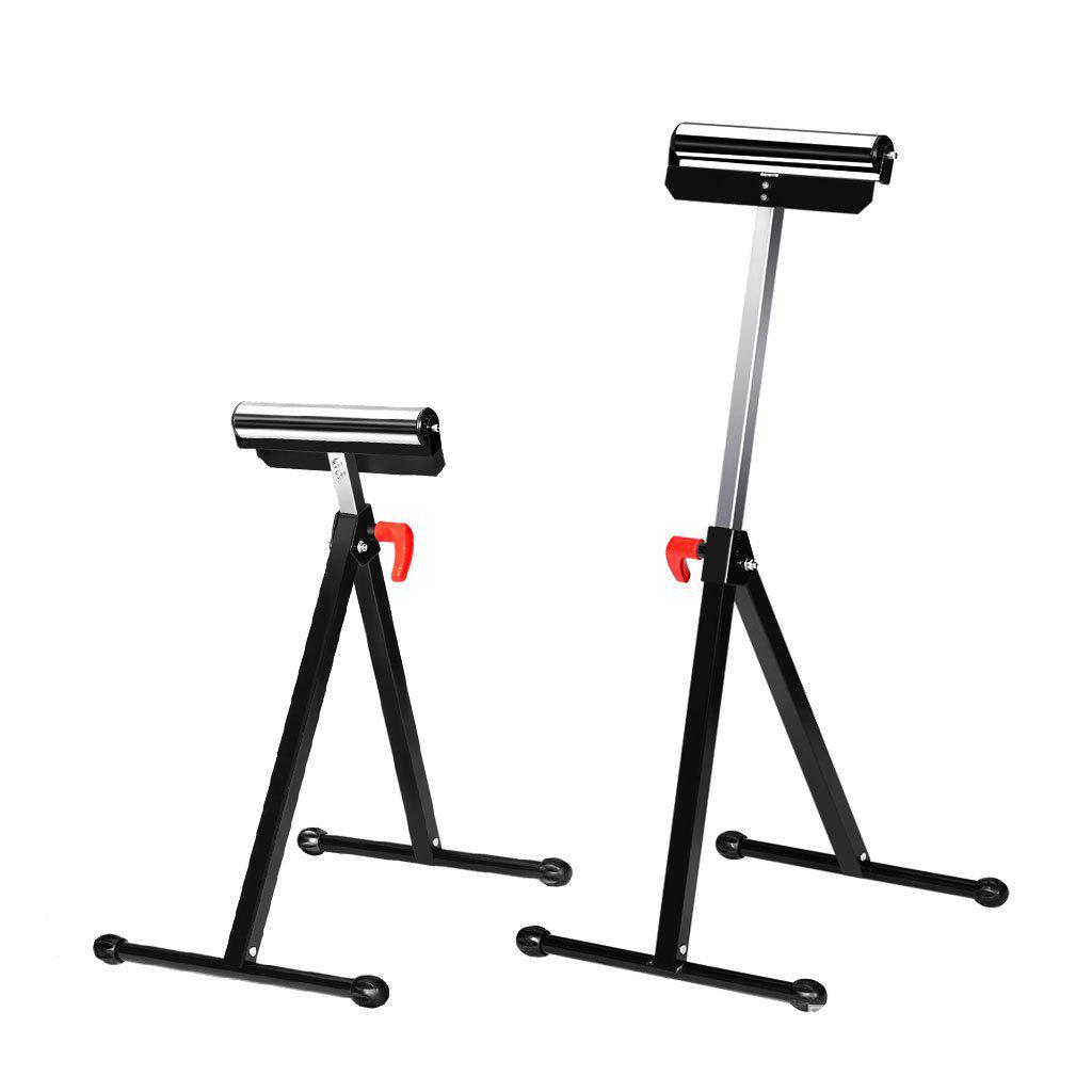 LUXTER Rockers Large Board Bracket Table Saw Attachment - One-Person Operable A-Frame Roller Connector