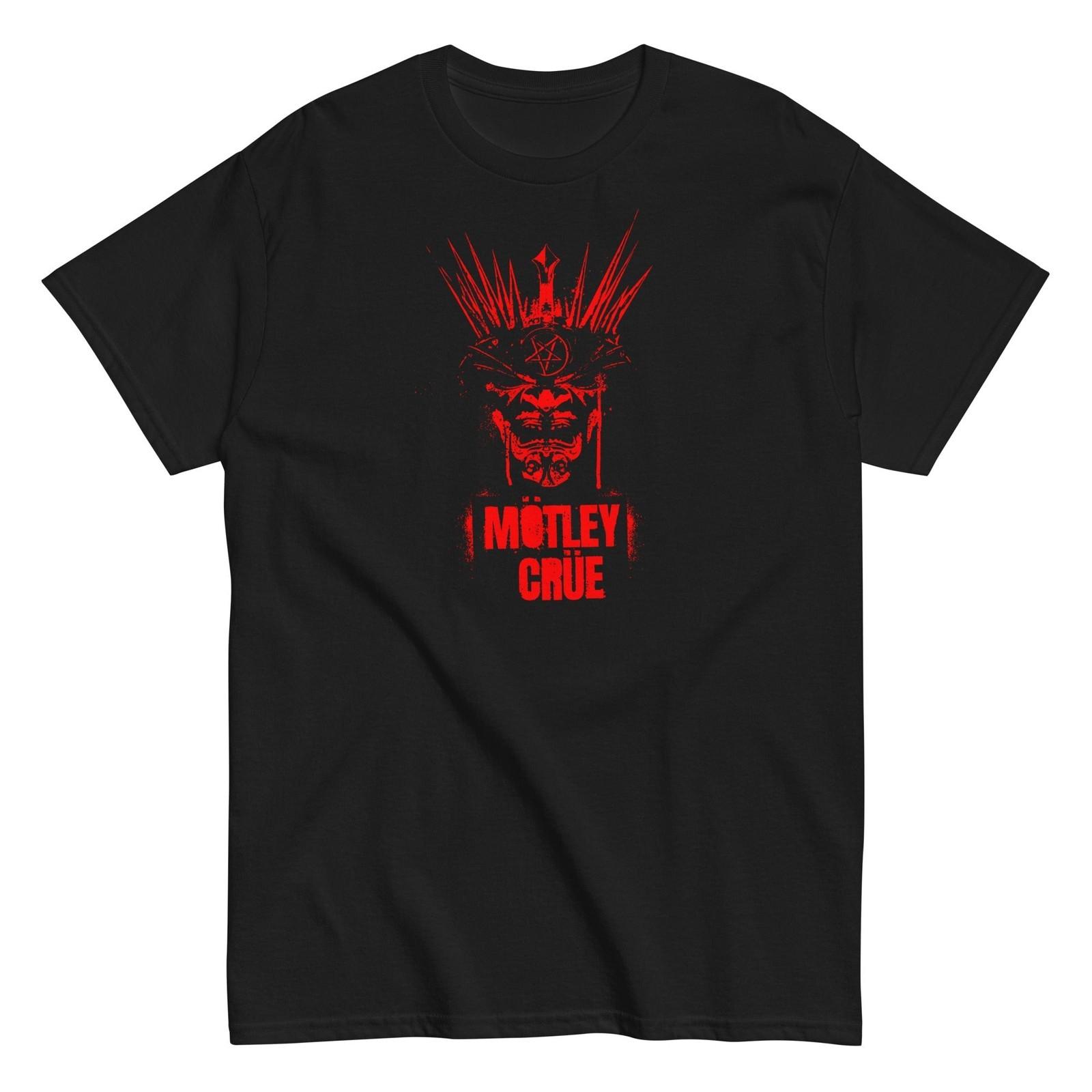 MerchMoment Motley Crue Mind Blown T-Shirt T-Shirt Black New XXXL