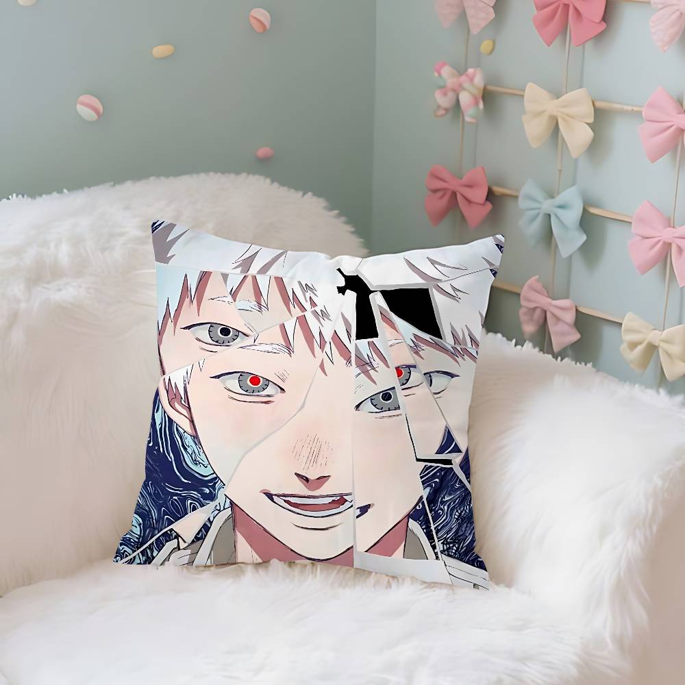 T-The Summer H-Hikaru Died Throw Pillow Covers Pattern Cushion Cover Suitable For Sofa Bedroom Car Pillow Cover