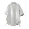 Retro Workwear Short Sleeved Shirt Men's Loose Collared Casual Shirt Summer Shirt