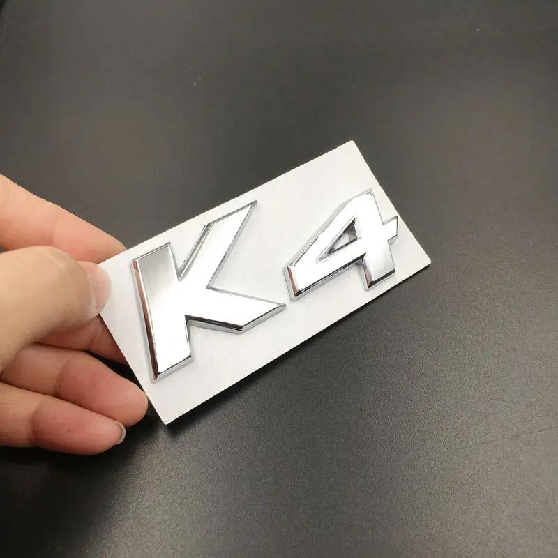 AAAGT1 NEW 1PCS 3D Metal Car Styling Sticker For KIA K2 K3 K4 K5 KX7 Car Tail Car Trunk Front Door Side Emblem Sticker