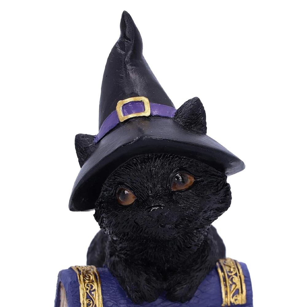 Nemesis Now Black Cat And Spellbook Collectable Figurine