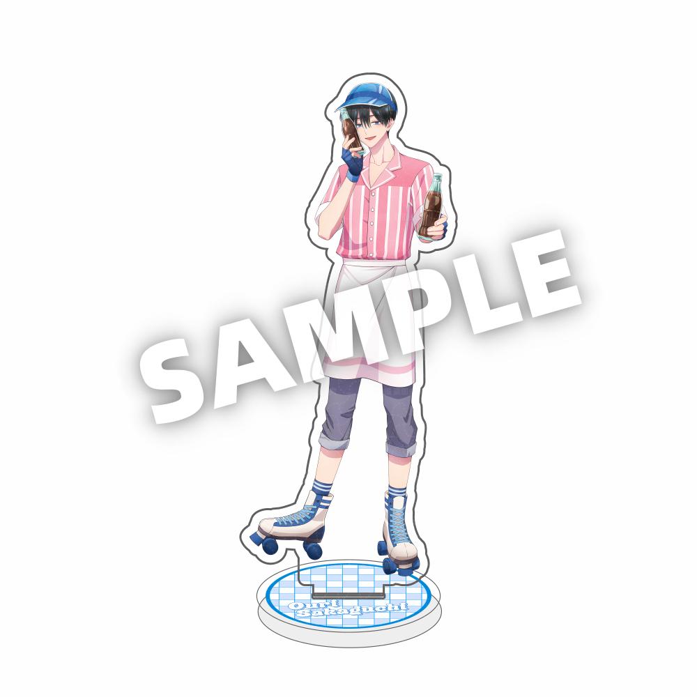 Tamon's B-Side Tamon-kun Ima Dotchi!? Acrylic Stand Keychains Fukuhara Tamon F/ACE Anime Figure Desktop Decor Collection Gifts