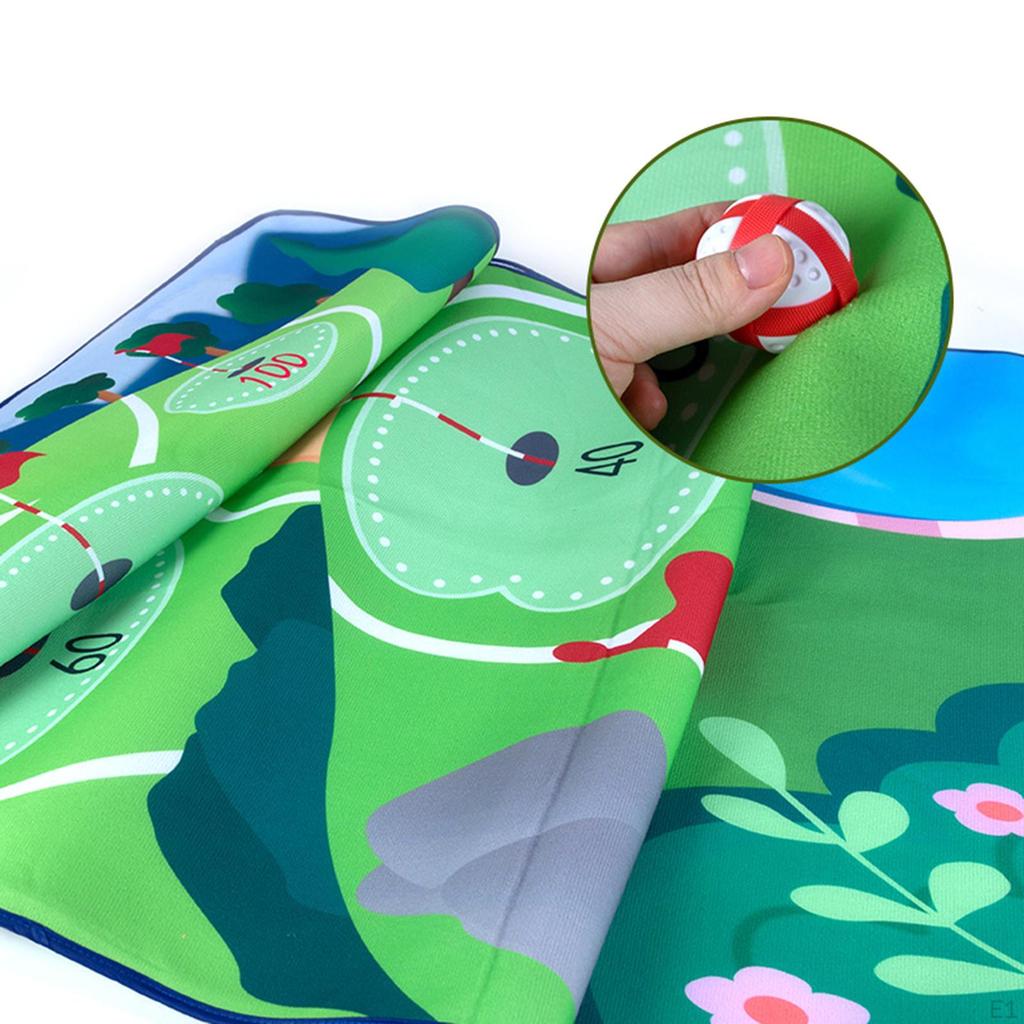 Children's Golf Play Set with Hitting Mat, Fun Activity for Ages 4-8