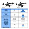 SG701 RC Drone with Camera 4K Dual Camera Wifi FPV Drone Foldable RC Quadcopter with Headless Mode