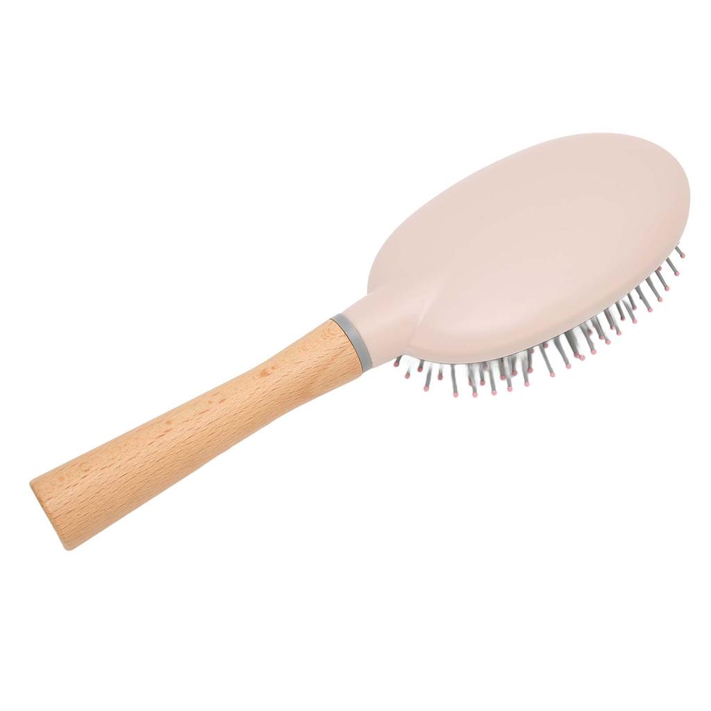 Wooden Paddle Brush Detangling Massage Scalp Brush for Thick Curly Thin Long Short Wet Dry Hair