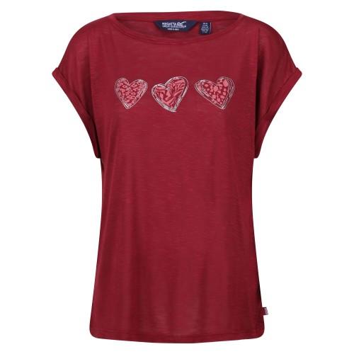 Regatta Womens/Ladies Roselynn Hearts T-Shirt