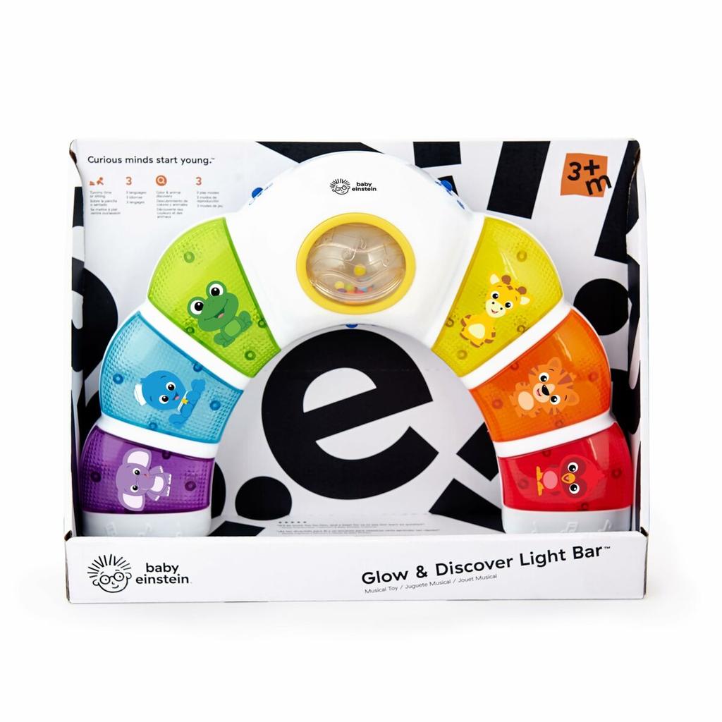 Activity Arch for Babies Baby Einstein Glow & Discover Light Bar Multicolour