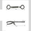 Dual-size Heads Pulley Nut Wrench Adjustable Opening
