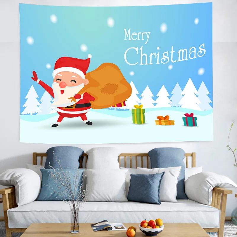 Europäischen und Amerikanischen Weihnachten Hintergrund Wand Tuch Mädchen Herz Hängen Tuch Wohnzimmer Schlafzimmer Wandteppich