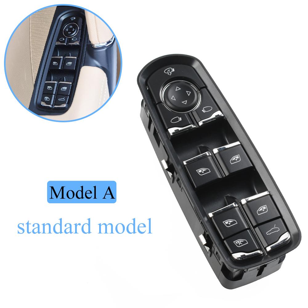 Auto Hauptfensterheberschalter Bedienknopf Für Porsche Cayenne Panamera Macan 7PP959855CDML 7PP959858RDML 7PP959858MDML