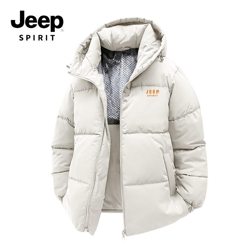 JEEP SPIRIT Унисекс Толстая Зимняя Куртка с Капюшоном L