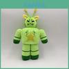 Peluche Chat Regretevator Gnarpy Green à Poil Court Doux pour Enfants et Collectionneurs