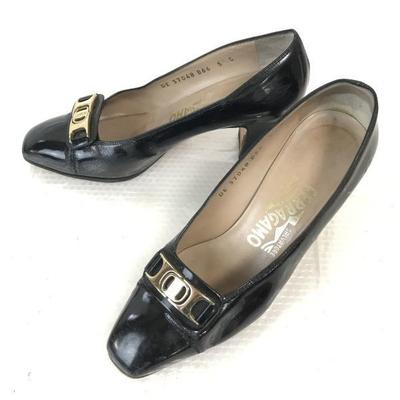 Pumps High Heel Size 5C 22.5 Black Shoes Pumps(USED)