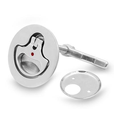 Metal Boat Cam Deck Latch Lock Mirror Polished Heavy Duty Marine Hatch Flush Pull Lift Corrosion Resistance Ring