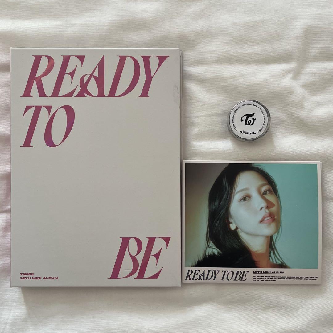 

[USED] TWICE REDY TO BE Album Mina Masking Tape