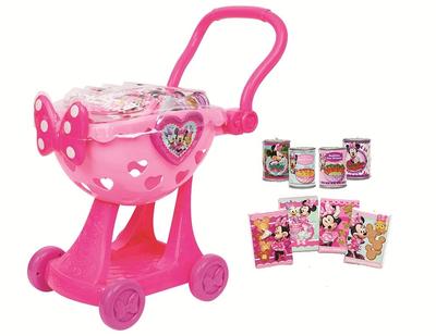 Minnie Happy Helpers Bowtique Shopping Cart Pink
