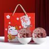 Japanese Lucky Cat Ceramic Bowl Set