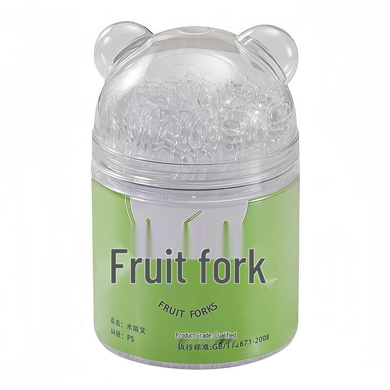 Qianxing Plastic Fruit Forks Set