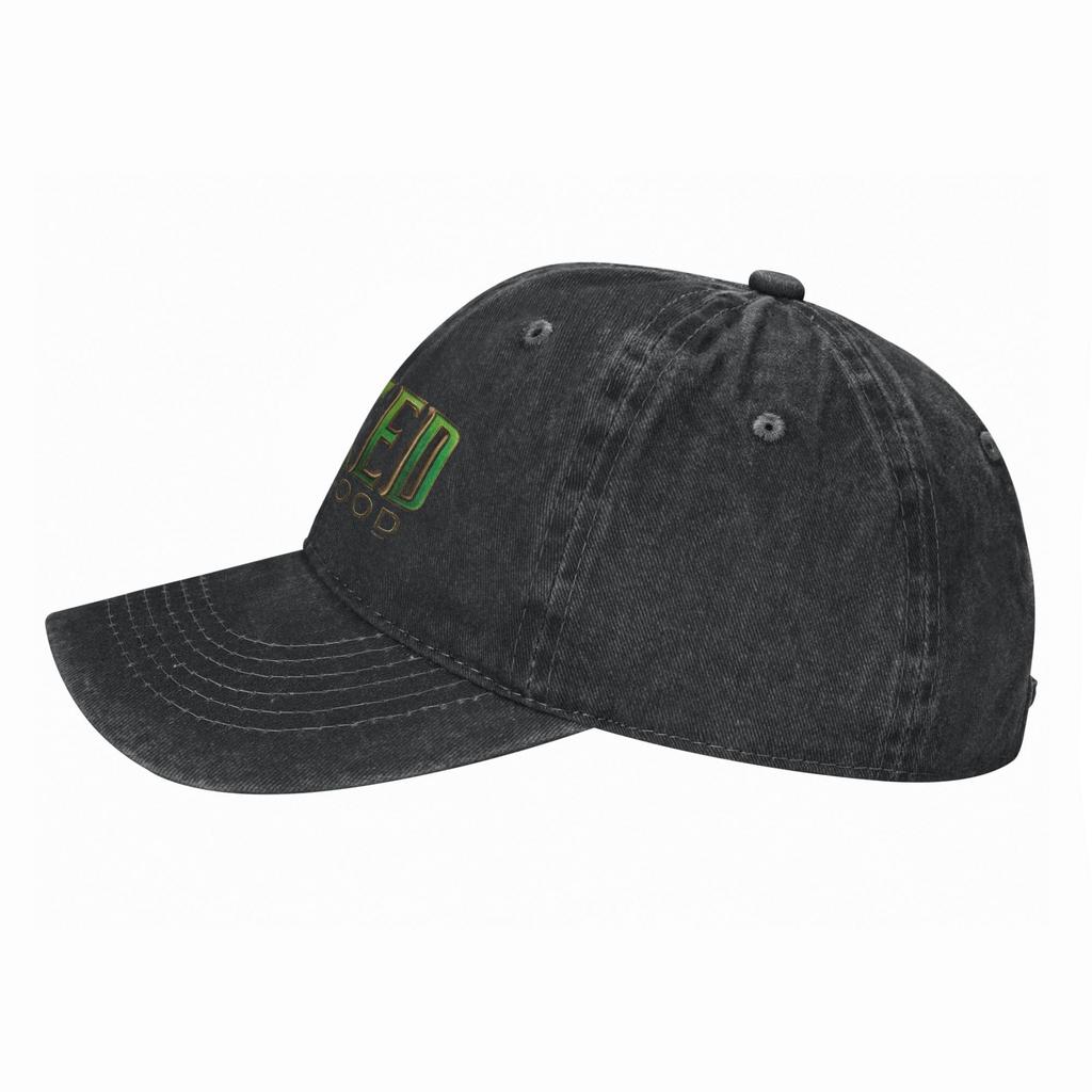 Wicked- For Good Pink To Green Logo Casual Baseball Cap For Women Men Summer Running Hippie Trucker Hat Sun-Proof Baseball Caps