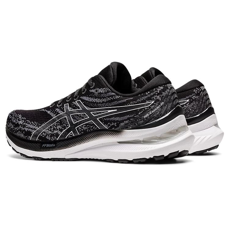 New Asics Gel Kayano 29 D Wide 'Black White' Women's 1012B297-002