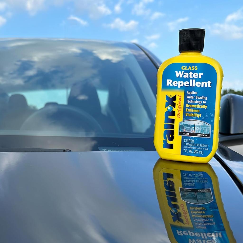 Original Glass Water 207ml A Treatment for Exterior Windows That Improves Visibility In All Weather Including Rain-X Repellent, (Product Code