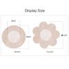 50 Pcs Satin Black Flower Breast Cover Sticker Bra Pad Patch Disposable Self-Adhesive Nipple Cover Breast Petals Women Intimates
