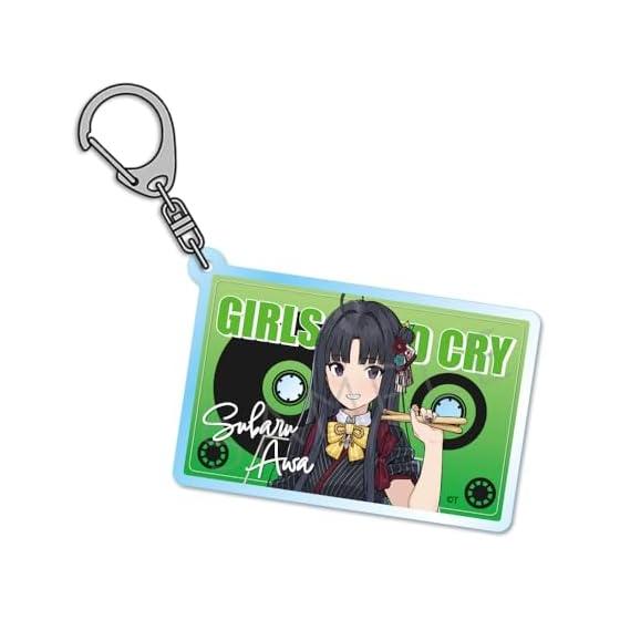 TV Anime Girls Band Cry Subaru Anami 3rd Acrylic Keychain - YC One Point Clear Acrylic (Within Approx. 7cm Square)