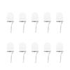 Pack of 10pcs Plastic CR2032 Coin Cell Holder Case Secure LIR2032 Storage Box for Calculators Key Remote Controls
