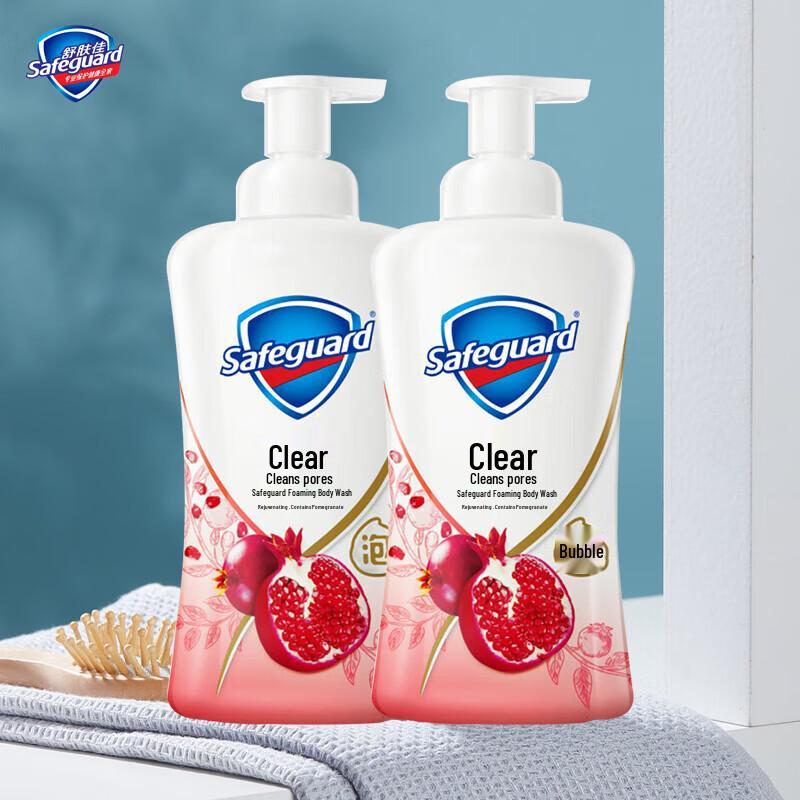 

Safeguard Renewing Pomegranate Foaming Body Wash