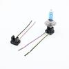 2X H7 Headlight Bulb Socket Outlet Ceramic Lamp Base Car Connector Plug Socket HID H7 Cable Connector Base for Halogen Head Lamp