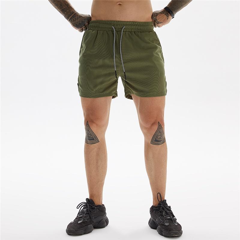 Versatile Men's Gym Sports Training Bodybuilding Workout Running Shorts With Pockets