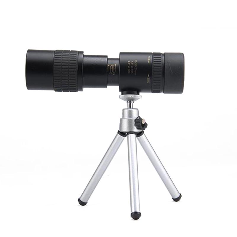 Monocular Telescope Super PrismZoom Mini Binoculars Compatible for Bird Watching Hunting HighDefinition 10-30X30mm