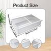 Cabinet Sliding Organizer Under Shelf Basket, Hanging Pullout Drawer Basket for