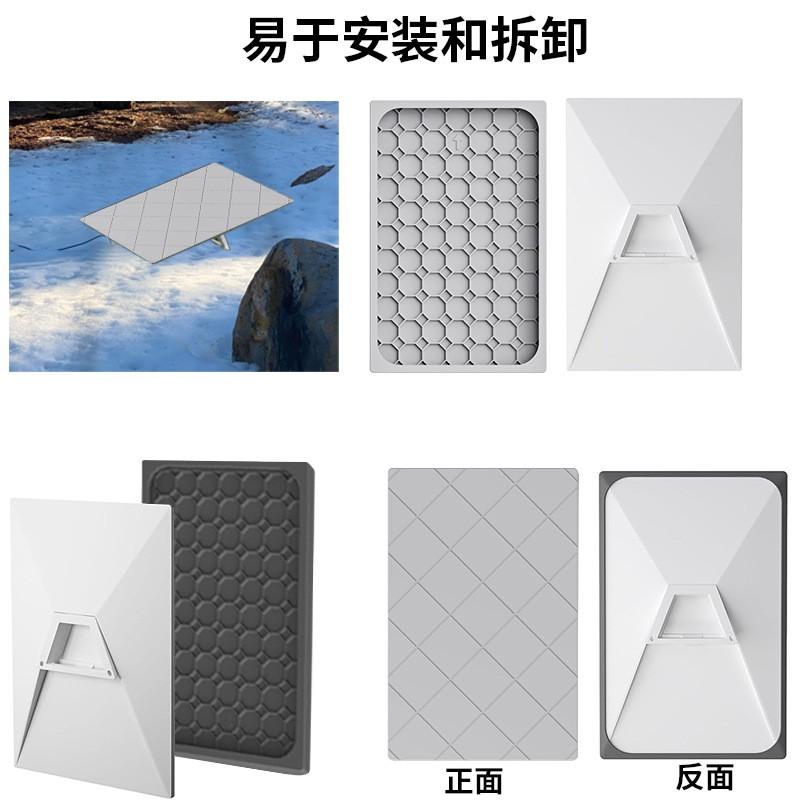 Starlink Gen 3 Satellite Dish Protective Cover Waterproof Hail-Resistant Shockproof Heat-Dissipating Easy-Clean Silicone Case