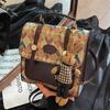 Textured Retro Women's Backpack Purse - 2025 Fashion Single Shoulder Crossbody Bag
