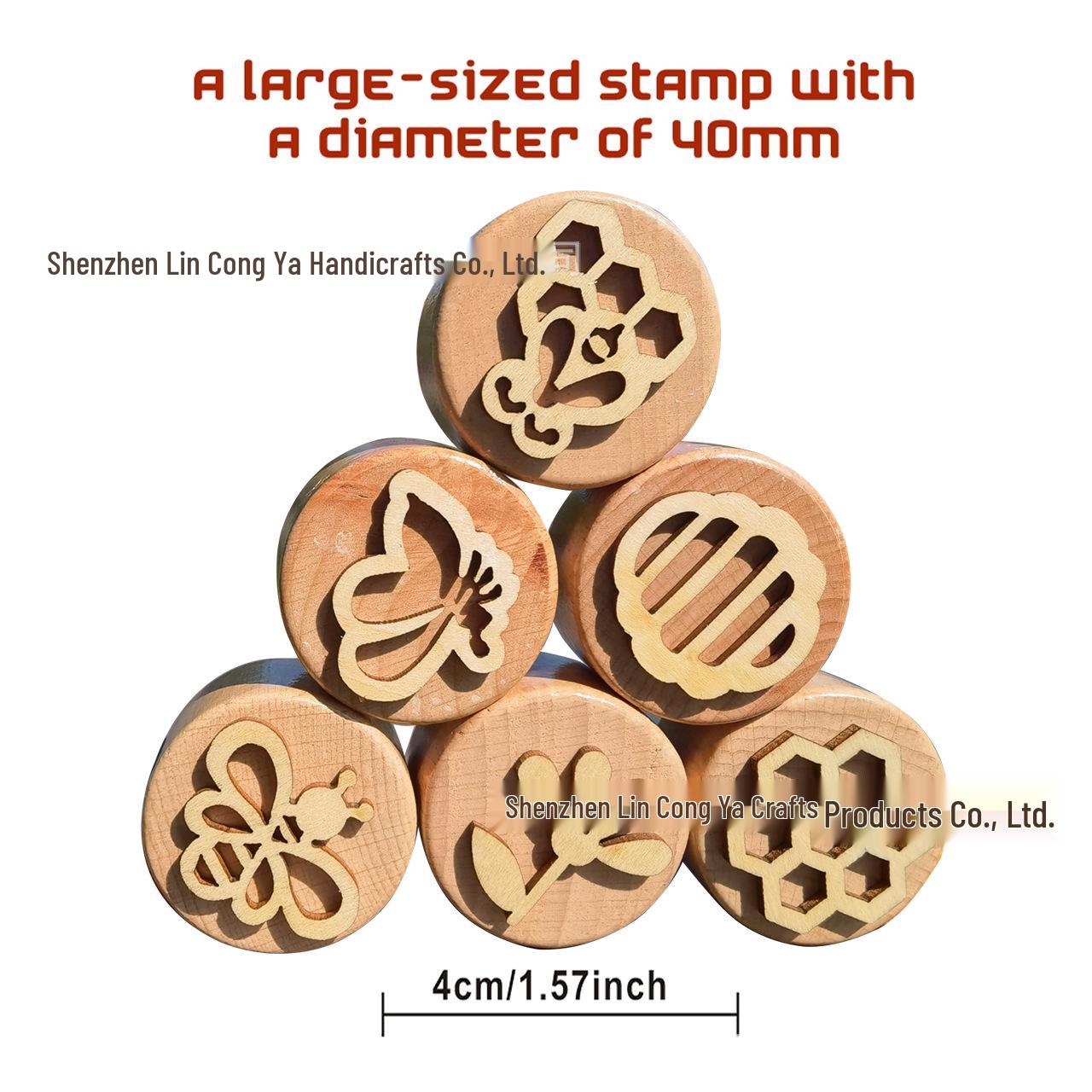 

Children s Montessori Educational Wooden Stamp Toy