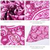 Bassdash Neck Gaiter, UV Protection, Face , UPF 50+, Breathing Holes, Men's, Women's, Pink Paisley