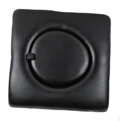 Coussin de siège de chaise percée de chevet rembourré, doux, pour personnes âgées, de remplacement, housse de coussin de siège, toilette surélevée