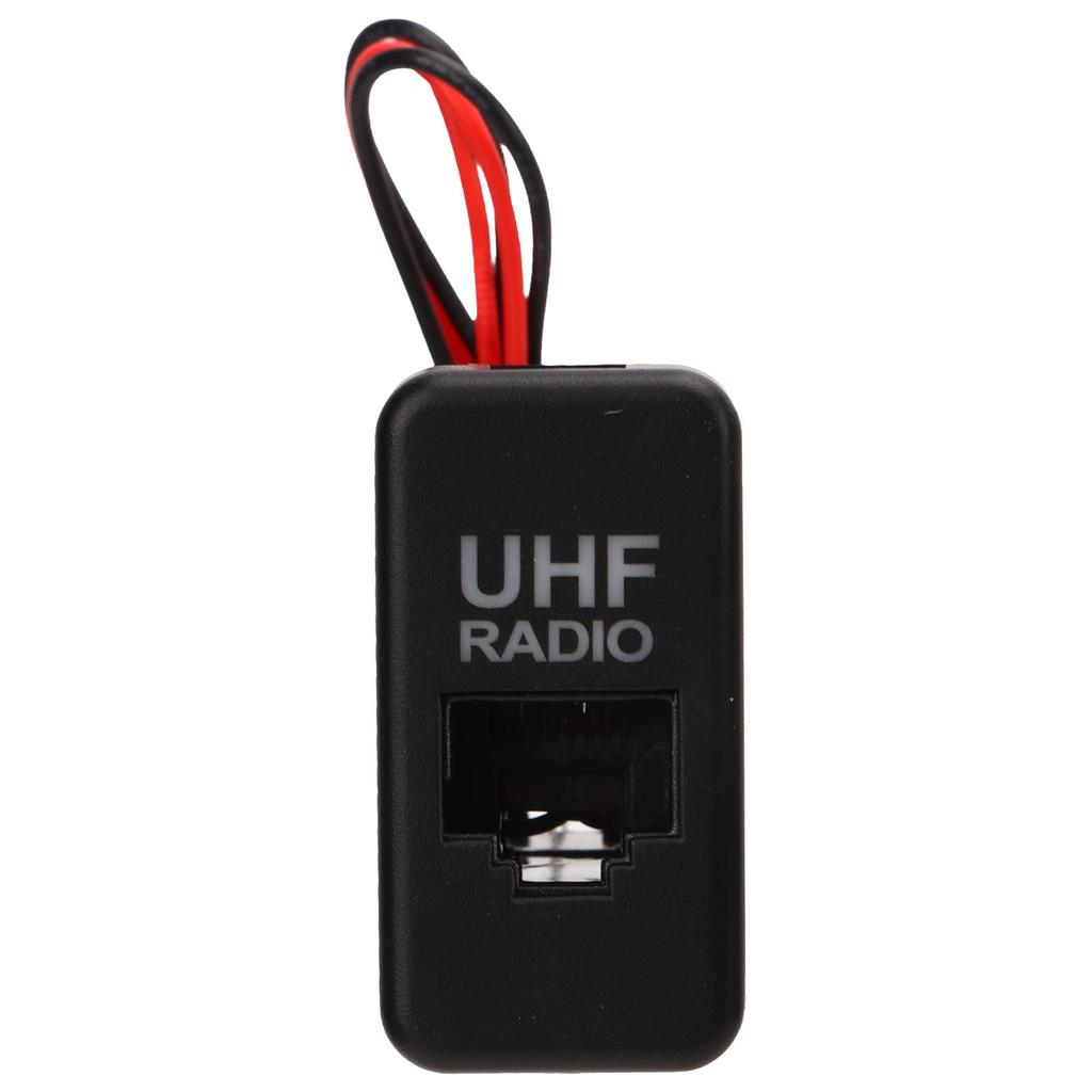 UHF Radio RJ45 Socket Blue LED Pass Though Type Replacement for Tacoma FJ Cruiser 4Runner
