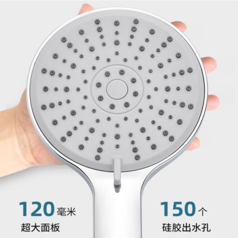 New 12CM Big Panel Handheld Shower Head 3 Functions Pressurized Water Saving Shower Head Faucet Replacement Bathroom Accessories