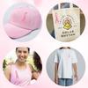 100pcs Awareness Enamel Lapel Pin Ribbon Brooch Breast Cancers Health Care Public Welfare Badges Jewelry Accessories
