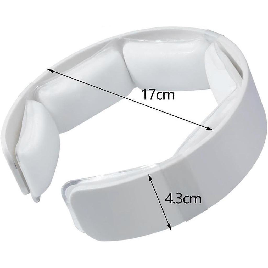 Cooling Neck Ring with Instant Relief, Reusable Wrap for Hot Weather and Summer, White